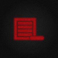 Box, product, remove vector Light red color retro style vector icon on white background