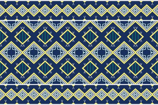 Pattern simple ethnic design in the Philippines. traditional pattern design It is a pattern geometric shapes. Create beautiful fabric patterns. Design for print. Using in the fashion industry. vector