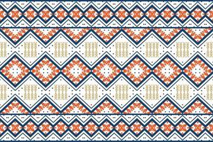 Simple ethnic design patterns. traditional patterned old saree dress design It is a pattern geometric shapes. Create beautiful fabric patterns. Design for print. Using in the fashion industry. vector