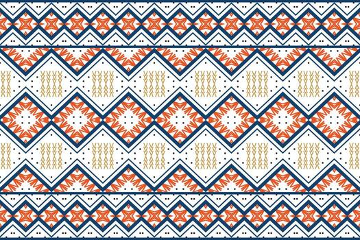 Simple ethnic design patterns. traditional patterned old saree dress design It is a pattern geometric shapes. Create beautiful fabric patterns. Design for print. Using in the fashion industry. vector