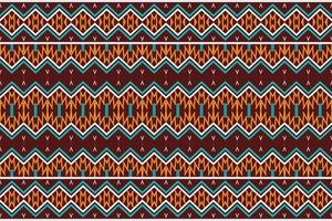 Pattern simple ethnic design in the Philippines. traditional patterned Native American art It is a pattern geometric shapes. Create beautiful fabric patterns. Design Using in the fashion industry. vector