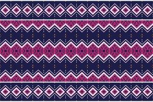 Tribal ethnic pattern. traditional patterned old saree dress design It is a pattern geometric shapes. Create beautiful fabric patterns. Design for print. Using in the fashion industry. vector