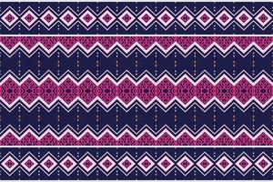 Tribal ethnic pattern. traditional patterned old saree dress design It is a pattern geometric shapes. Create beautiful fabric patterns. Design for print. Using in the fashion industry. vector