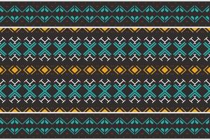 The colorful tribal pattern design. traditional patterned Native American art It is a pattern geometric shapes. Create beautiful fabric patterns. Design for print. Using in the fashion industry. vector