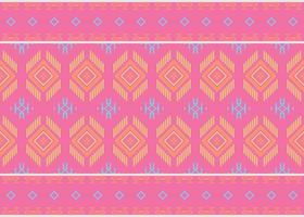 Ethnic flower tribal chevron Geometric Traditional ethnic oriental design for the background. Folk embroidery, Indian, Scandinavian, Gypsy, Mexican, African rug, carpet. vector