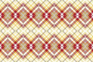 Tartan pattern plaid seamless is a patterned cloth consisting of criss crossed, horizontal and vertical bands in multiple colours.plaid Seamless For scarf,pyjamas,blanket,duvet,kilt large shawl. vector