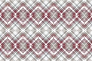 Simple plaid pattern is a patterned cloth consisting of criss crossed, horizontal and vertical bands in multiple colours.plaid Seamless For scarf,pyjamas,blanket,duvet,kilt large shawl. vector
