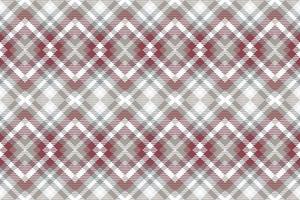 Simple plaid pattern is a patterned cloth consisting of criss crossed, horizontal and vertical bands in multiple colours.plaid Seamless For scarf,pyjamas,blanket,duvet,kilt large shawl. vector