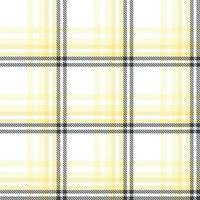 plaid pattern design texture is woven in a simple twill, two over two under the warp, advancing one thread at each pass. vector
