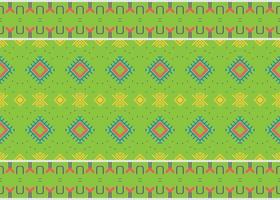 Ethnic pattern background. traditional patterned carpets It is a pattern geometric shapes. Create beautiful fabric patterns. Design for print. Using in the fashion industry. vector