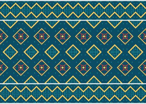 Ethnic pattern Philippine textile. traditional patterned vector It is a pattern geometric shapes. Create beautiful fabric patterns. Design for print. Using in the fashion industry.