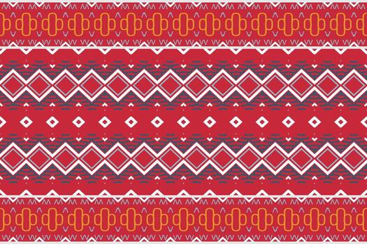 Ethnic design pattern. Geometric ethnic pattern traditional Design It is a pattern geometric shapes. Create beautiful fabric patterns. Design for print. Using in the fashion industry. vector