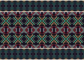 Ethnic fabric tribal Africa Geometric Traditional ethnic oriental design for the background. Folk embroidery, Indian, Scandinavian, Gypsy, Mexican, African rug, carpet. vector