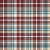 Tartan pattern seamless is a patterned cloth consisting of criss crossed, horizontal and vertical bands in multiple colours.Seamless tartan for  scarf,pyjamas,blanket,duvet,kilt large shawl. vector