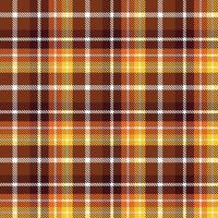 Plaid pattern  seamless is a patterned cloth consisting of criss crossed, horizontal and vertical bands in multiple colours.Seamless tartan for  scarf,pyjamas,blanket,duvet,kilt large shawl. vector