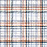 Check Tartan pattern seamless is a patterned cloth consisting of criss crossed, horizontal and vertical bands in multiple colours.Seamless tartan for  scarf,pyjamas,blanket,duvet,kilt large shawl. vector
