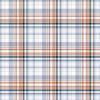 Check Tartan pattern seamless is a patterned cloth consisting of criss crossed, horizontal and vertical bands in multiple colours.Seamless tartan for  scarf,pyjamas,blanket,duvet,kilt large shawl. vector