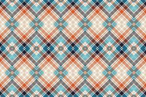 Tartan seamless pattern is a patterned cloth consisting of criss crossed, horizontal and vertical bands in multiple colours.plaid Seamless For scarf,pyjamas,blanket,duvet,kilt large shawl. vector