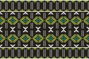 Indian ethnic pattern. traditional pattern African art It is a pattern geometric shapes. Create beautiful fabric patterns. Design for print. Using in the fashion industry. vector