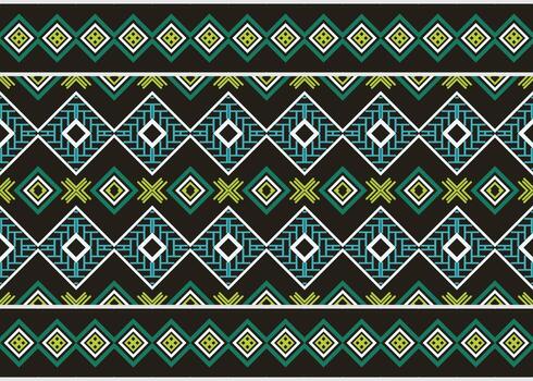 Ethnic pattern Philippine textile. traditional patterned wallpaper It is a pattern geometric shapes. Create beautiful fabric patterns. Design for print. Using in the fashion industry. vector