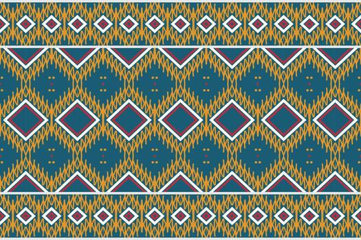 Ethnic pattern design of the Philippines. traditional patterned Native American art It is a pattern geometric shapes. Create beautiful fabric patterns. Design for print. Using in the fashion industry. vector