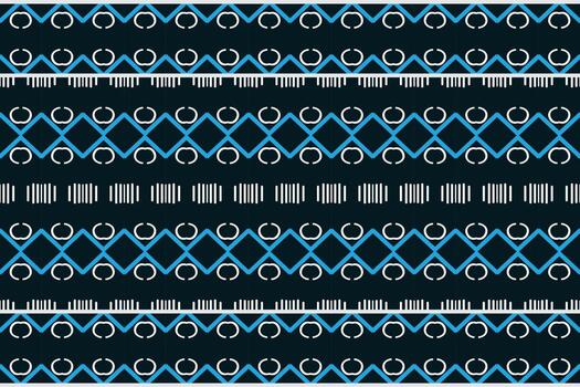 The geometric ethnic pattern design. Traditional ethnic patterns vectors It is a pattern geometric shapes. Create beautiful fabric patterns. Design for print. Using in the fashion industry.