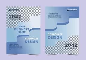 Corporate Book Cover Design Template in A4. Business abstract vector template. Can be adapt to Brochure, Annual Report, Magazine,Poster, Business Presentation, Portfolio, Flyer, Banner, Website.