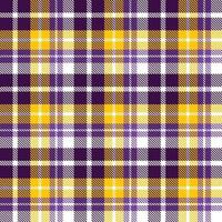 Tartan pattern plaid seamless is a patterned cloth consisting of criss crossed, horizontal and vertical bands in multiple colours.Seamless tartan for  scarf,pyjamas,blanket,duvet,kilt large shawl. vector
