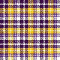 Tartan pattern plaid seamless is a patterned cloth consisting of criss crossed, horizontal and vertical bands in multiple colours.Seamless tartan for  scarf,pyjamas,blanket,duvet,kilt large shawl. vector