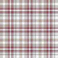 Simple plaid pattern is a patterned cloth consisting of criss crossed, horizontal and vertical bands in multiple colours.Seamless tartan for  scarf,pyjamas,blanket,duvet,kilt large shawl. vector