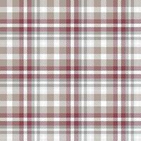 Simple plaid pattern is a patterned cloth consisting of criss crossed, horizontal and vertical bands in multiple colours.Seamless tartan for  scarf,pyjamas,blanket,duvet,kilt large shawl. vector