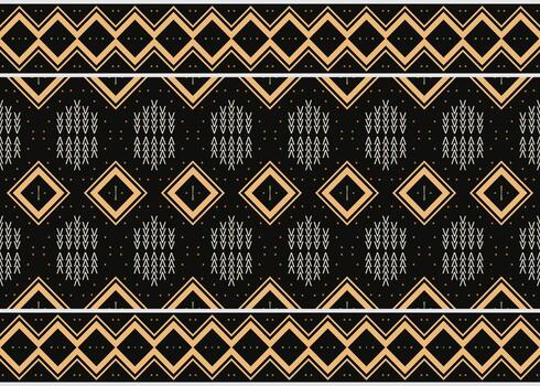 Ethnic pattern wallpaper. traditional patterned vector It is a pattern geometric shapes. Create beautiful fabric patterns. Design for print. Using in the fashion industry.