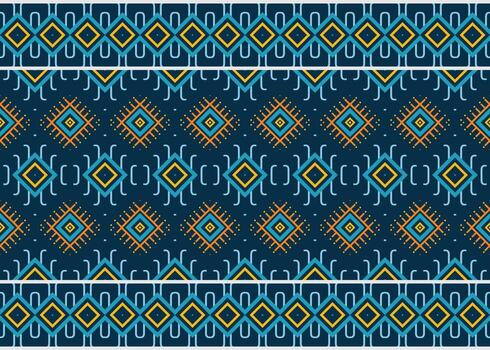 Ethnic pattern Philippine textile. traditional pattern background It is a pattern geometric shapes. Create beautiful fabric patterns. Design for print. Using in the fashion industry. vector