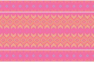 Simple ethnic design in the Philippines. traditional patterned old saree dress design It is a pattern geometric shapes. Create beautiful fabric patterns. Design Using in the fashion industry. vector