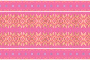 Simple ethnic design in the Philippines. traditional patterned old saree dress design It is a pattern geometric shapes. Create beautiful fabric patterns. Design Using in the fashion industry. vector