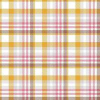 Scottish tartan pattern seamless is a patterned cloth consisting of criss crossed, horizontal and vertical bands in multiple colours.Seamless tartan for  scarf,pyjamas,blanket,duvet,kilt large shawl. vector