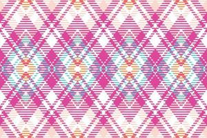 Textura de diseño de patrón a cuadros de búfalo Los bloques de color resultantes se repiten vertical y horizontalmente en un patrón distintivo de cuadrados y líneas conocido como conjunto. el tartán a menudo se llama plaid vector