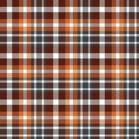 plaid pattern seamless texture is woven in a simple twill, two over two under the warp, advancing one thread at each pass. vector