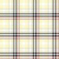 plaid pattern fabric design texture is a patterned cloth consisting of criss crossed, horizontal and vertical bands in multiple colours. Tartans are regarded as a cultural icon of Scotland. vector