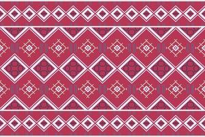 Seamless Indian ethnic pattern. Traditional ethnic pattern design It is a pattern geometric shapes. Create beautiful fabric patterns. Design for print. Using in the fashion industry. vector