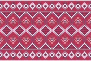 Seamless Indian ethnic pattern. Traditional ethnic pattern design It is a pattern geometric shapes. Create beautiful fabric patterns. Design for print. Using in the fashion industry. vector