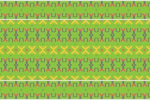 The geometric ethnic pattern design. traditional patterned wallpaper It is a pattern geometric shapes. Create beautiful fabric patterns. Design for print. Using in the fashion industry. vector