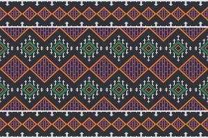 étnico raya tribal cheurón geométrico tradicional étnico oriental diseño para el antecedentes. gente bordado, indio, escandinavo, gitano, mexicano, africano alfombra, alfombra. vector