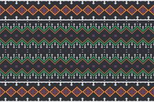 Simple ethnic design. traditional pattern design It is a pattern geometric shapes. Create beautiful fabric patterns. Design for print. Using in the fashion industry. vector