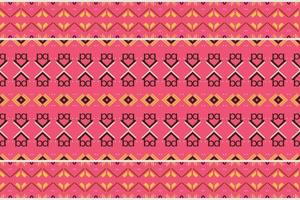 Ethnic pattern Philippine textile. traditional patterned vector It is a pattern geometric shapes. Create beautiful fabric patterns. Design for print. Using in the fashion industry.