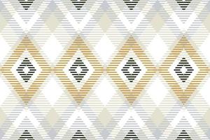 tartan pattern fabric design texture is a patterned cloth consisting of criss crossed, horizontal and vertical bands in multiple colours. Tartans are regarded as a cultural icon of Scotland. vector