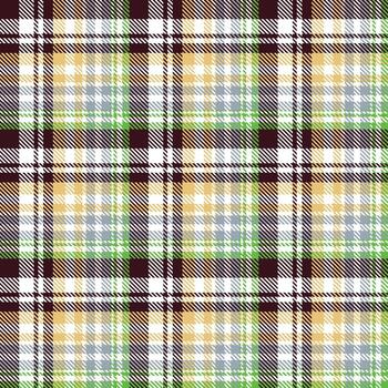 Check Plaids pattern is a patterned cloth consisting of criss crossed, horizontal and vertical bands in multiple colours.Seamless tartan for  scarf,pyjamas,blanket,duvet,kilt large shawl. vector