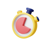 3d le rendu chronomètre png