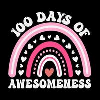 100th days of school t shirt free, hundred days t shirt design, Coloring t shirt, Kids T shirt design vector