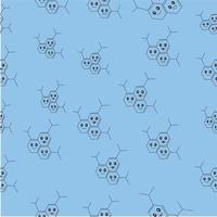 chemistry seamless pattern vector